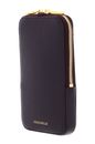 COCCINELLE Flor Hi-Tech Phone Bag Prune