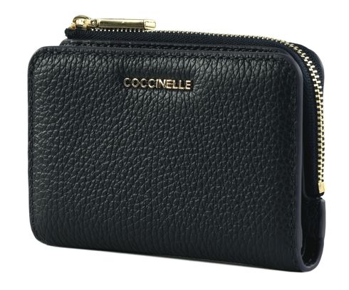 COCCINELLE Metallic Soft Wallet Midnight Blue