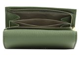 COCCINELLE Metallic Soft Wallet Grainy Leather Greenery COCCINELLE Metallic Soft Wallet Grainy Leather Greenery