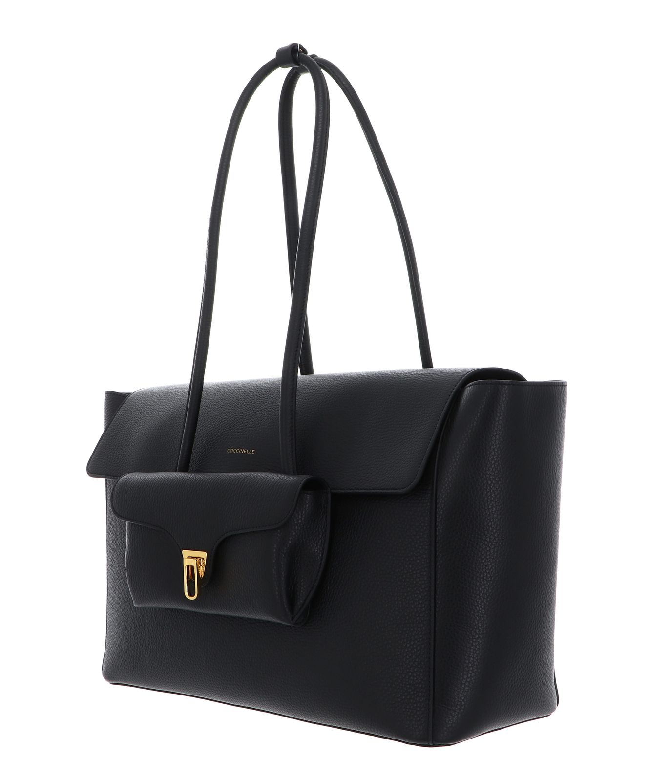 COCCINELLE Double Beat Shopper Noir COCCINELLE Double Beat Shopper Noir