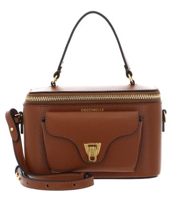 COCCINELLE Beat Generatio Crossbody Bag Cognac