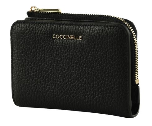 COCCINELLE Metallic Soft Wallet Noir