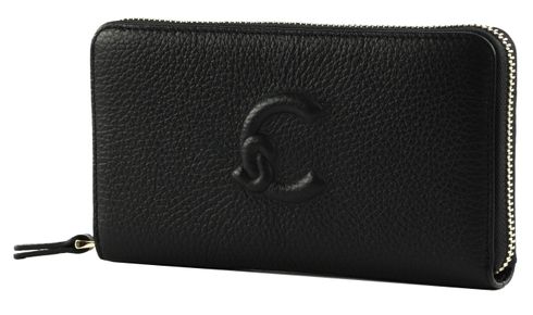COCCINELLE Dulse Soft Zip Around Wallet Noir