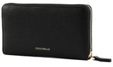 COCCINELLE Dulse Soft Zip Around Wallet Noir