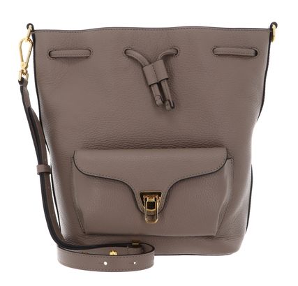 COCCINELLE Beat Generatio Bucket Bag Warm Taupe