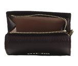 COCCINELLE Metallic Soft Wallet Grained Leather Prune COCCINELLE Metallic Soft Wallet Grained Leather Prune