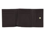 COCCINELLE Metallic Soft Wallet Grained Leather Prune COCCINELLE Metallic Soft Wallet Grained Leather Prune