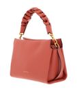 COCCINELLE Boheme Grana Double Crossbody Double Grainy Leather Pink Clay / Brunette COCCINELLE Boheme Grana Double Crossbody Double Grainy Leather Pink Clay / Brunette