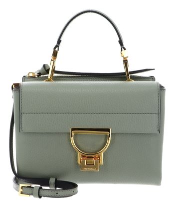 COCCINELLE Arlettis Handbag Grainy Leather Greenery