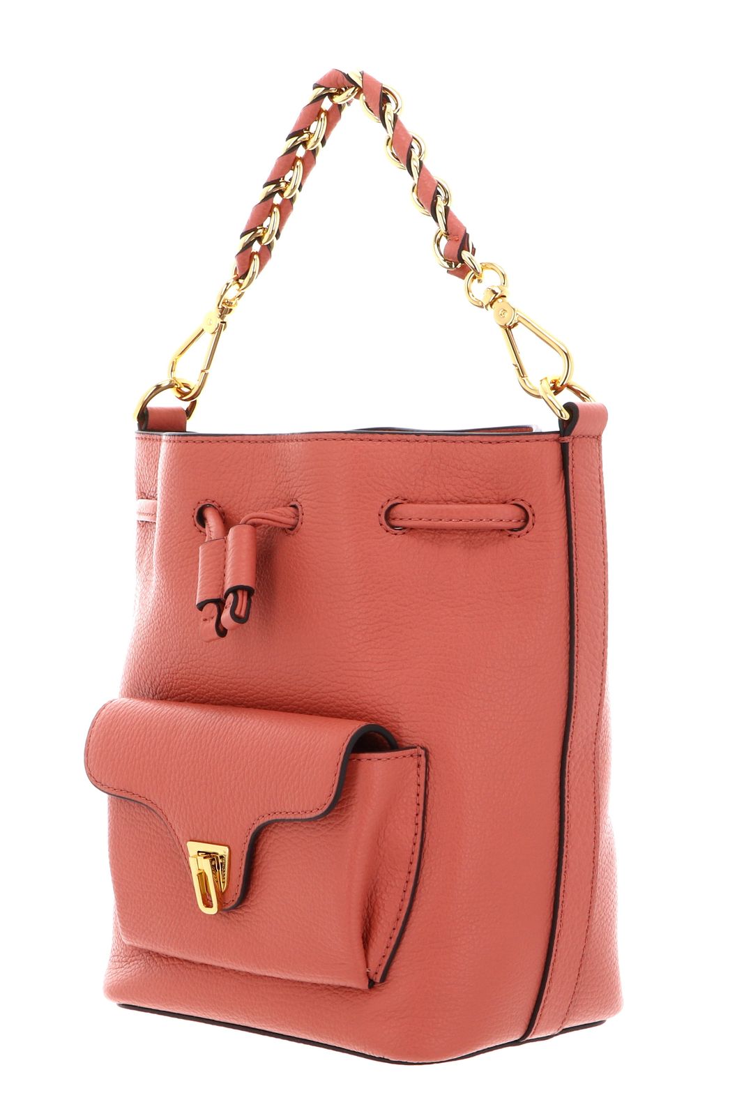COCCINELLE Beat Generatio Bucket Bag Pink Clay COCCINELLE Beat Generatio Bucket Bag Pink Clay