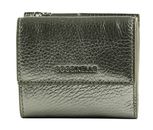 COCCINELLE Metallic Soft Wallet Grained Leather Steel COCCINELLE Metallic Soft Wallet Grained Leather Steel