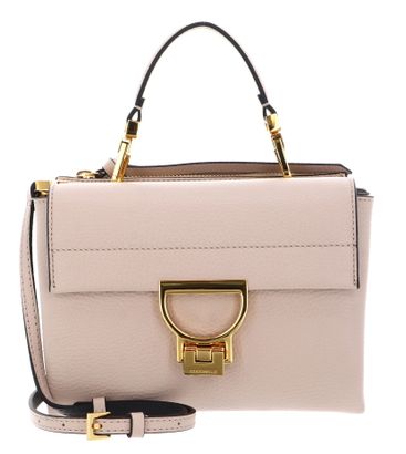 COCCINELLE Arlettis Handbag Grainy Leather Rosette