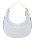 COCCINELLE Whisper Grained Leather Mini Bag Snow COCCINELLE Whisper Grained Leather Mini Bag Snow