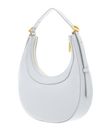 COCCINELLE Whisper Grained Leather Mini Bag Snow COCCINELLE Whisper Grained Leather Mini Bag Snow