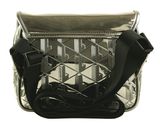 LACOSTE The Blend Messenger Bag Silver Black LACOSTE The Blend Messenger Bag Silver Black