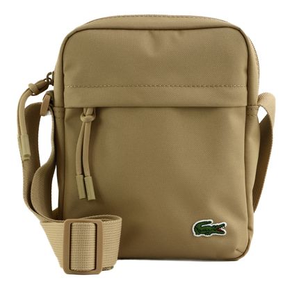 LACOSTE Neocroc Vertical Camera Bag Tan