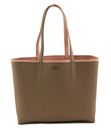LACOSTE Anna Shopping Bag Rose Tan Antler LACOSTE Anna Shopping Bag Rose Tan Antler