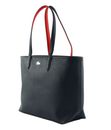 LACOSTE Anna Zipped Shopping Bag Marine 166 Rouge 240 LACOSTE Anna Zipped Shopping Bag Marine 166 Rouge 240