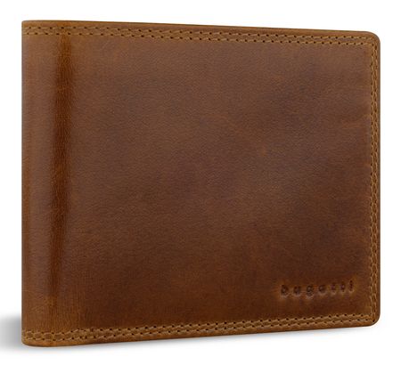 bugatti Savona Wallet With Flap 8CC Cognac