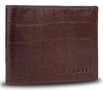bugatti Lima RFID Wallet With Flap Croco Brown bugatti Lima RFID Wallet With Flap Croco Brown