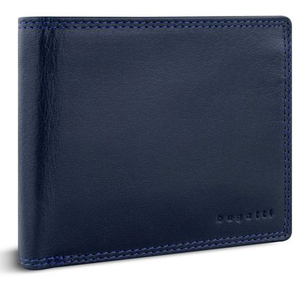 bugatti Savona Wallet With Flap 8CC Blue