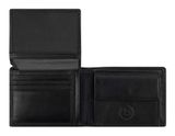 bugatti Savona Wallet With Flap 7CC Black