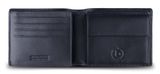 bugatti Lima RFID Wallet With Flap Letters Black bugatti Lima RFID Wallet With Flap Letters Black