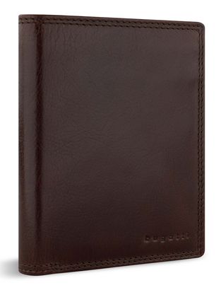 bugatti Savona Upright Wallet With Flap 8CC Brown