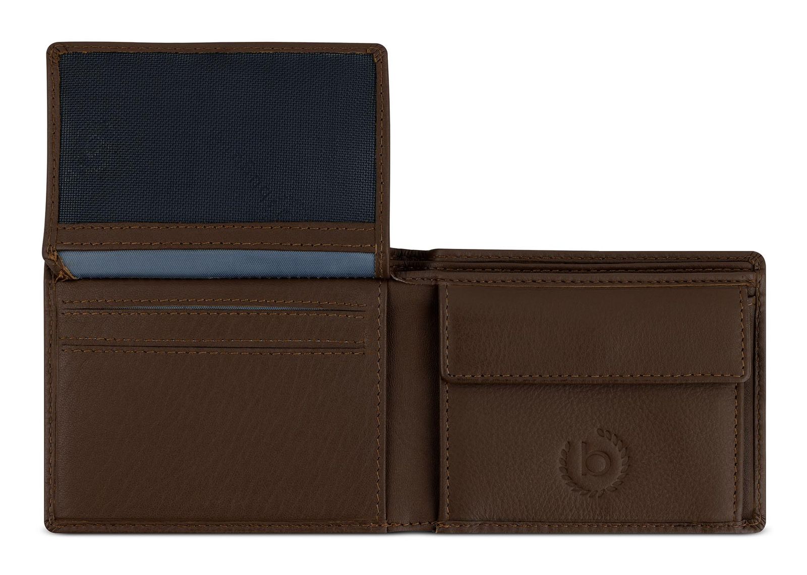 bugatti Lima RFID Mini Wallet With Flap Cognac bugatti Lima RFID Mini Wallet With Flap Cognac