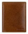 bugatti Savona Upright Wallet With Flap 8CC Cognac