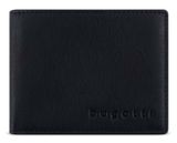 bugatti Lima RFID Mini Wallet With Flap Black