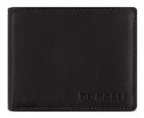 bugatti Lima RFID Wallet With Flap Darkbrown