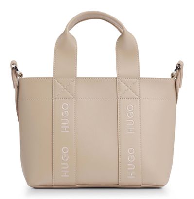 HUGO Becky UP Mini Tote S Light / Pastel Brown