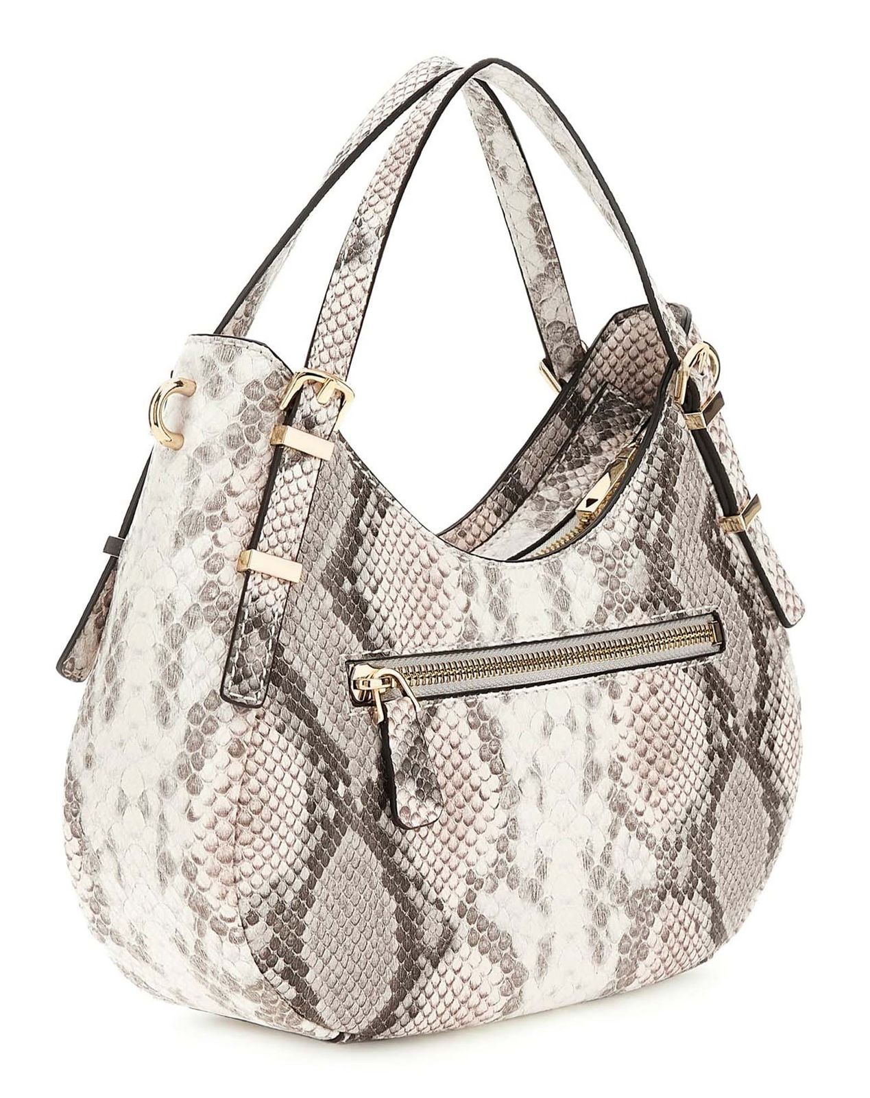 GUESS Lefia Satchel Bag S Natural GUESS Lefia Satchel Bag S Natural