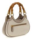 GUESS Zabry Mini Bamboo Satchel Taupe GUESS Zabry Mini Bamboo Satchel Taupe