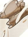 GUESS Phoebe Large Girlfriend Satchel Cream White Logo GUESS Phoebe Large Girlfriend Satchel Cream White Logo