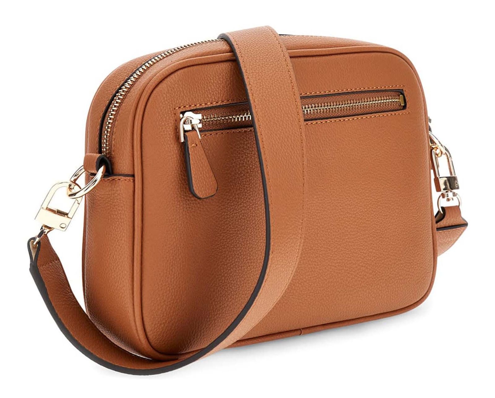GUESS Meridian II Camera Bag S Cognac GUESS Meridian II Camera Bag S Cognac