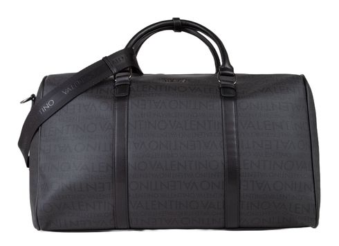 VALENTINO Billion Duffel Bag Antrac / Nero
