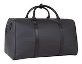 VALENTINO Billion Duffel Bag Antrac / Nero VALENTINO Billion Duffel Bag Antrac / Nero