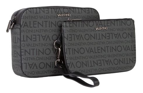 VALENTINO Billion Crossbody Bag Grigio / Nero