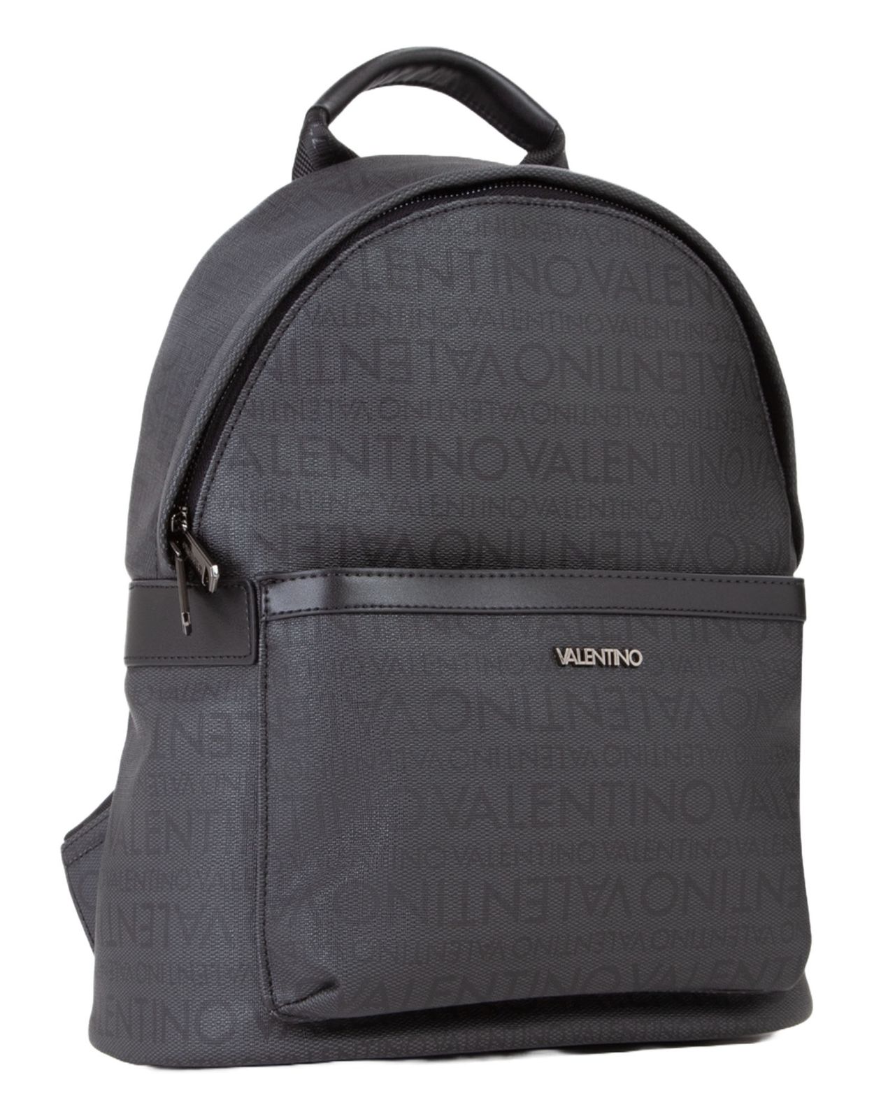VALENTINO Billion Crossbody Bag - Sac Banane Gris/noir Avec Pochette Supplémentaire, Bandoulière Ajustable