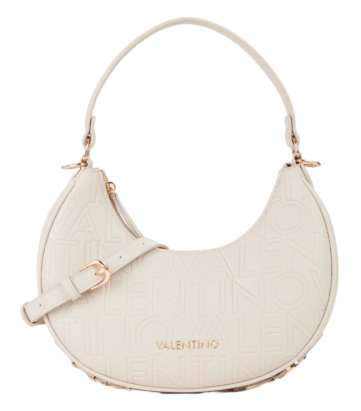 VALENTINO Shelby Hobo Bag Ecru VALENTINO Shelby Hobo Bag Ecru