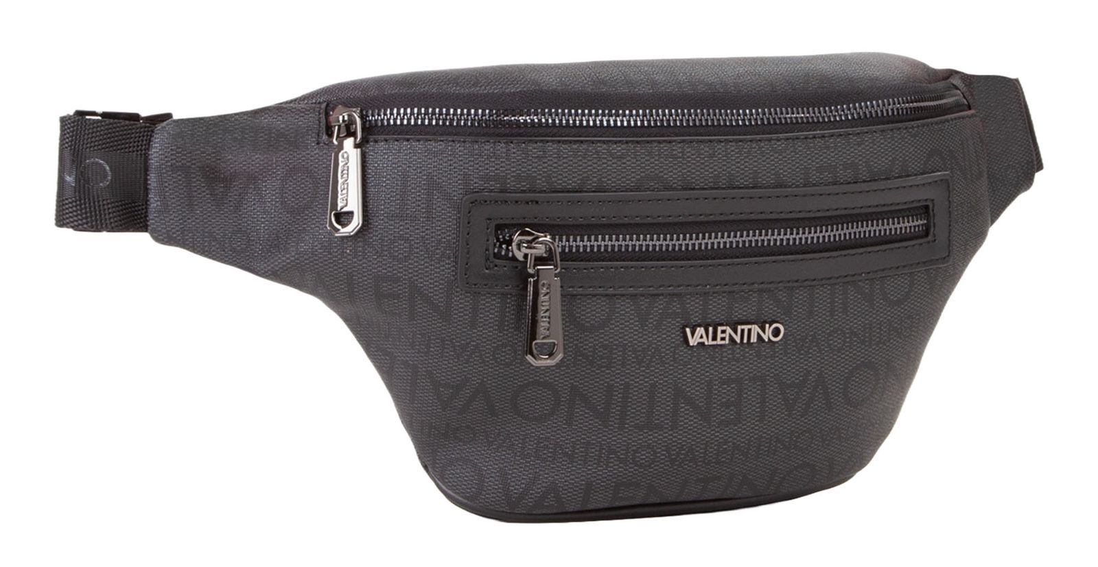 VALENTINO Billion Belt Bag Antrac / Nero VALENTINO Billion Belt Bag Antrac / Nero