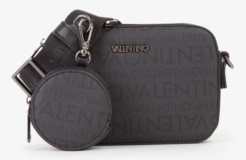 VALENTINO Billion Crossbody Bag Antrac / Nero