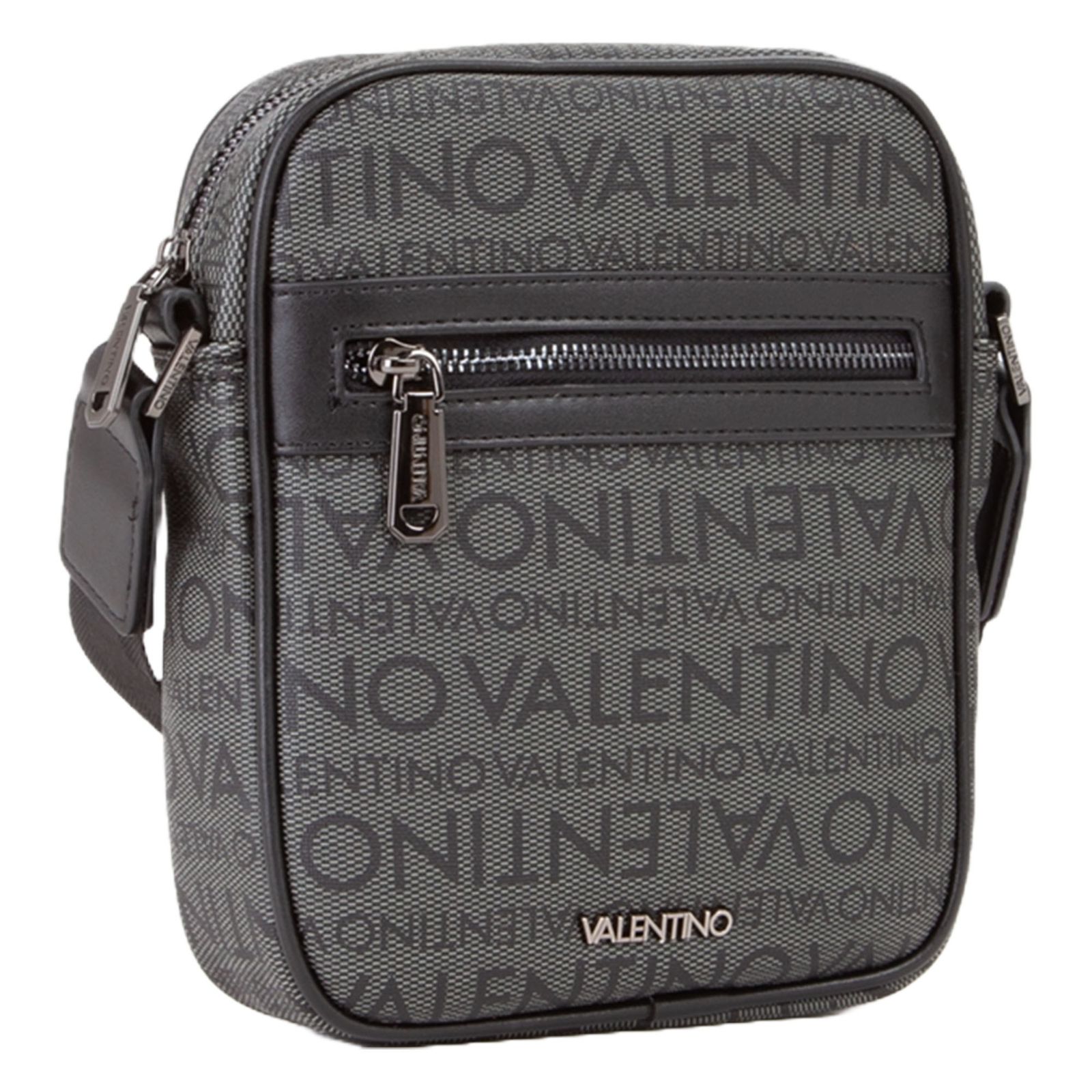 VALENTINO Billion Crossbody Bag Grigio / Nero VALENTINO Billion Crossbody Bag Grigio / Nero