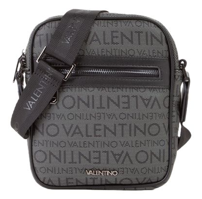 VALENTINO Billion Crossbody Bag Grigio / Nero