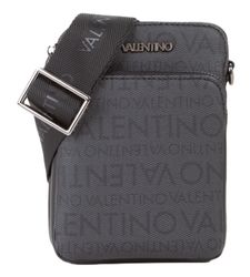 Valentino Eron crossbody bag with gunmetal hardware in black