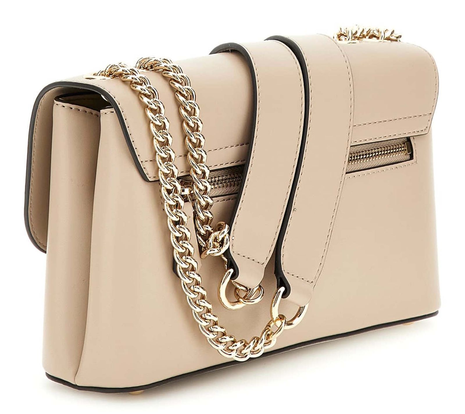 GUESS Daryna II Convertible Xbody Flap Bag Taupe GUESS Daryna II Convertible Xbody Flap Bag Taupe