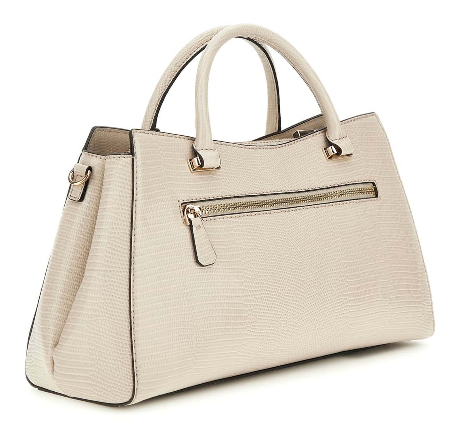 GUESS Salinge Luxury Satchel Taupe GUESS Salinge Luxury Satchel Taupe