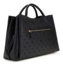 GUESS Phoebe Large Girlfriend Satchel Black Logo GUESS Phoebe Large Girlfriend Satchel Black Logo